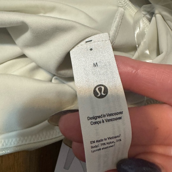 Lululemon Athletica Wundermost Square-neck Bodysuit Shine NWT - Picture 8 of 8